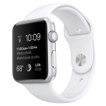 ساعت هوشمند اپل واچ مدل سیلور کیس آلمینیوم بند‌اسپورت